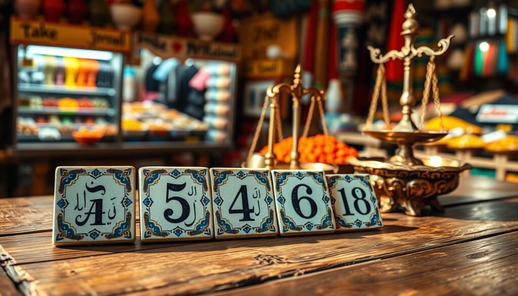 Chiffres darija et nombres marocains