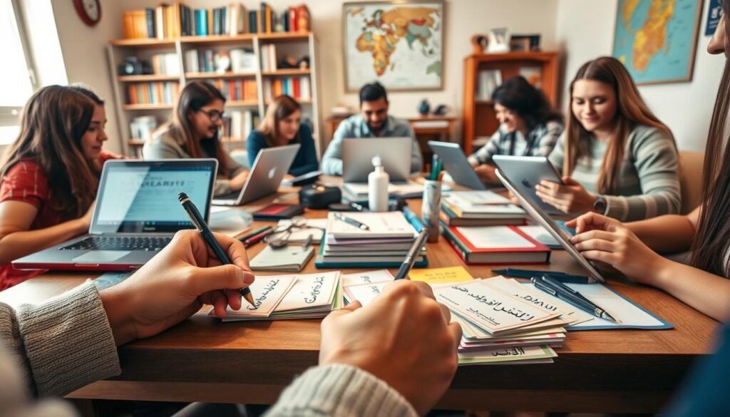 Création de flashcards pour vocabulaire darija