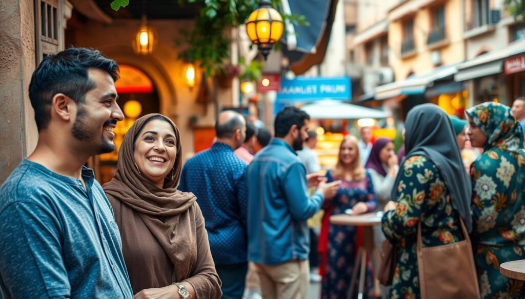 Interaction sociale en langue marocaine