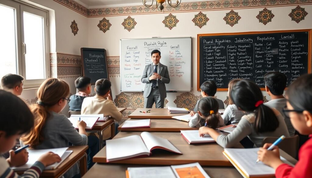 Pluriel des adjectifs en darija